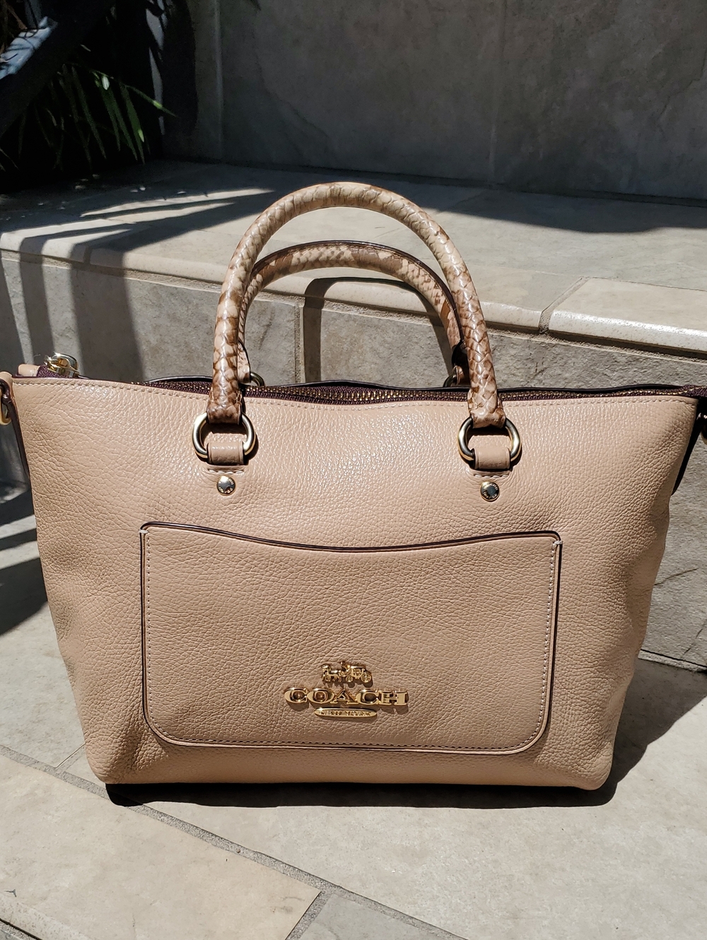 Coach Exotic Mini Emma Satchel Crossbody - Picture 15 of 15